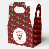 Ein kleines Rentier ist unterwegs Geschenkschachtel (Geöffnet)