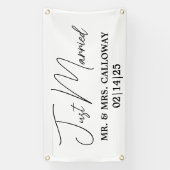 Ein kleines Retro-Banner, nur verheiratet Banner (Vertikal)