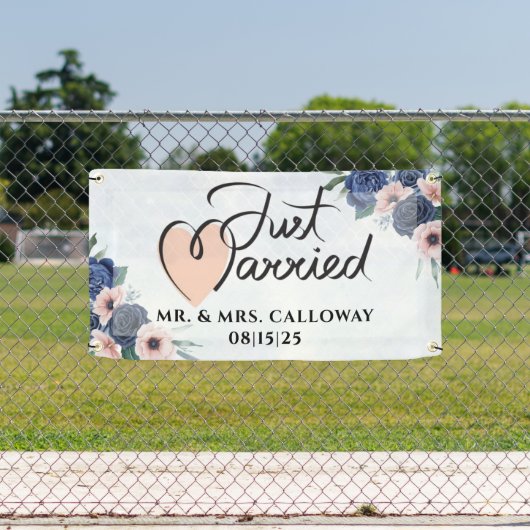 Ein kleines Retro-Banner, nur verheiratet Banner (Insitu)