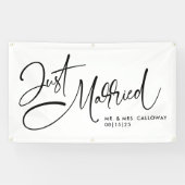 Ein kleines Retro-Banner, nur verheiratet Banner (Horizontal)