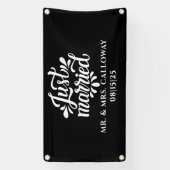 Ein kleines Retro-Banner, nur verheiratet Banner (Vertikal)