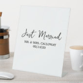 Ein kleines Retro-Banner nur verheiratet Sockelschild (In Situ)