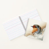 Ein kleines, robustes Buch der Vogelbeobachtung Pe (Innenseite)