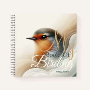 Ein kleines, robustes Buch der Vogelbeobachtung Pe