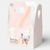 Ein kleines Schmetterling pastellfarben whimsical  Geschenkschachtel (Geöffnet)