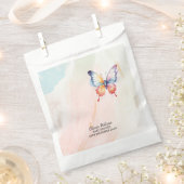 Ein kleines Schmetterling pastellfarben whimsical  Geschenktütchen (Ausgeschnitten)