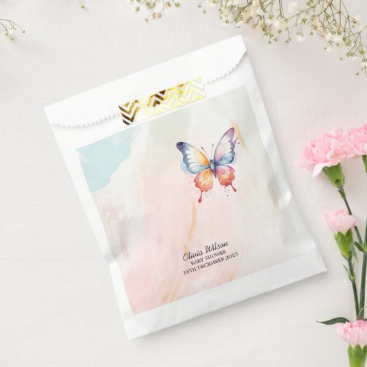 Ein kleines Schmetterling pastellfarben whimsical  Geschenktütchen (Versiegelt)