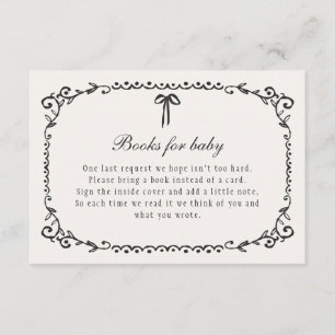 Ein kleines schwarzes Boo Halloween Bücher für Bab Begleitkarte