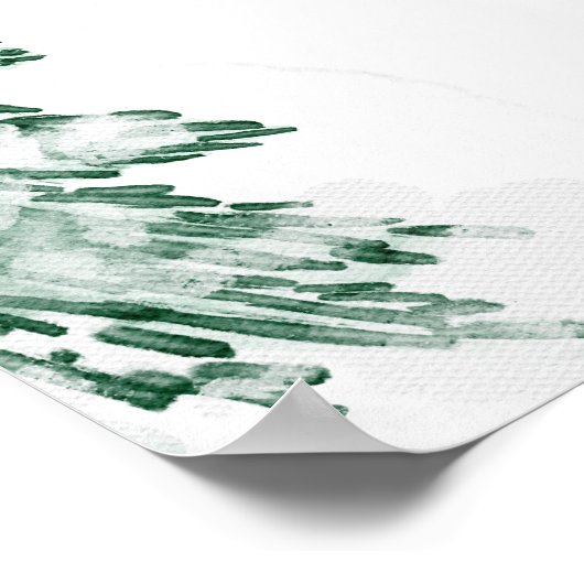 Ein kleines Snowflake Babydusche Begrüßungszeichen Poster (Ecke)