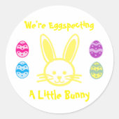 Ein kleines Sonnenbad Runder Aufkleber (Vorderseite)