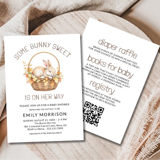 Ein kleines, sonniges Sweet Girl Einladung