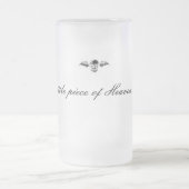 Ein kleines Stück der Himmels-Tasse Mattglas Bierglas (Mittel)