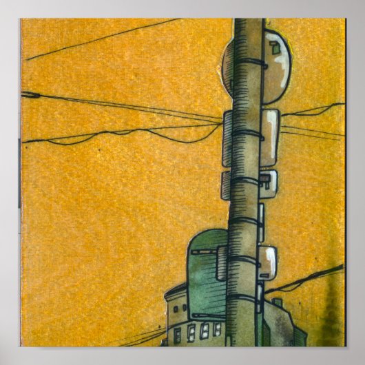 ein kleines Stück, eine andere Ecke. Poster (Vorne)