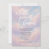 Ein kleines Stück Heaven-Baby-Dusche Einladung (Vorderseite)