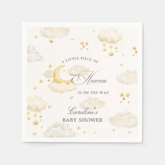 Ein kleines Stück Himmel Träumerischer Himmel Baby Serviette