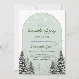 Ein kleines Stück Joy Baby Dusche Einladung