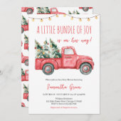 Ein kleines Stück Joy Baby Dusche Einladung (Vorne/Hinten)