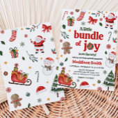 Ein kleines Stück Joy Baby Dusche Einladung