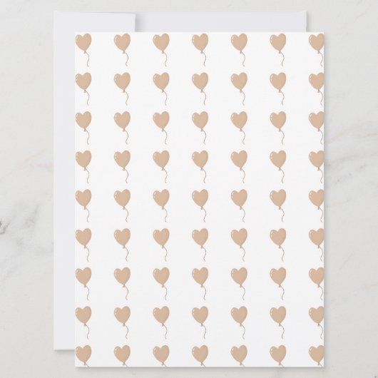 Ein kleines Süße ist auf dem Weg Baby Sprinkle (Rückseite)