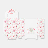 Ein kleines süßes Baby ist unterwegs mit einer Bab Geschenkschachtel (Ungefaltet)