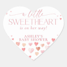 Ein kleines, süßes Baby, Pink Girl Baby Dusche