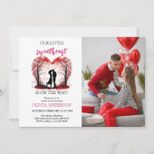 Ein kleines, süßes Valentinisches Party Einladung (Vorderseite)