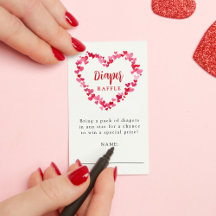 Ein kleines Sweetheart Babydusche Windelwascher