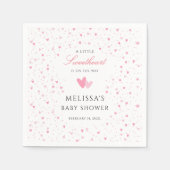 Ein kleines Sweetheart Girl Duschpapier Serviette (Vorderseite)