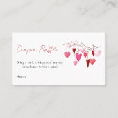 Ein kleines Sweetheart ist auf dem Weg Windeln Raf Visitenkarte (Vorderseite)