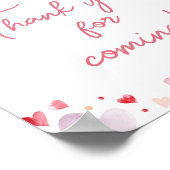Ein kleines Sweetheart Valentine Danke, dass du ge Poster (Ecke)