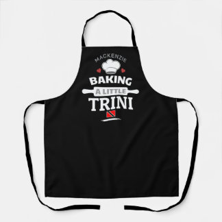 Ein kleines Trini-Schwangerschaftsgeschenk backen Schürze
