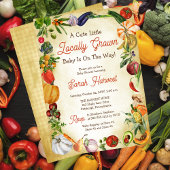 Ein kleines, vor Ort gezüchtetes Baby ist unterweg Einladung