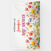 ein kleines Wildblume Dusche Banner (Vertikal)