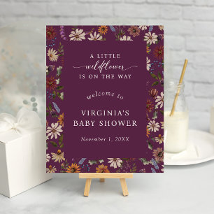 Ein Kleines Wildblumen-Baby Poster