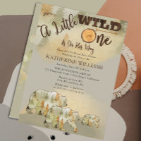Ein kleines wildes Bären Woodland Boy Baby Dusche