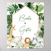 Ein kleines wildes Duschbücher- und Geschenke-Schi Poster (Vorne)