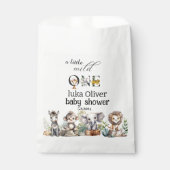 ein kleines wildes Tier Baby Dusche Geschenktütchen (Vorderseite)