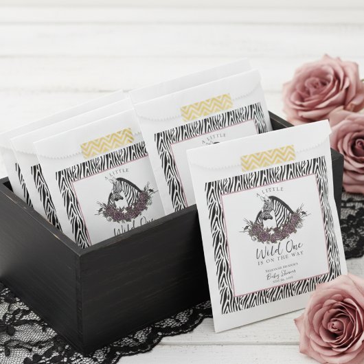 Ein kleines Wildes Zebra Druck Kinder Geschenktütchen