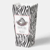 Ein kleines Wildes Zebra Druck Popcorn Geschenkschachtel (Vorderseite)