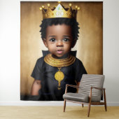 Ein Kleinkind-King-Band Wandteppich (Beispiel)