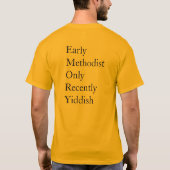 Ein kleyne velt! T-Shirt (Rückseite)