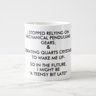 "EIN KLICKINSPÄT!" Jumbo-Tasse