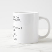 "EIN KLICKINSPÄT!" Jumbo-Tasse (Rechts)