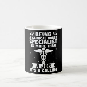 Ein klinischer Fachpfleger zu sein ist mehr als ei Kaffeetasse