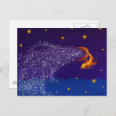 Ein Koi unter den Sternen - Postkarte (Vorne/Hinten)