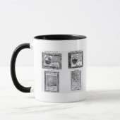 Ein Kolonialsechs Dollarschein Tasse (Links)