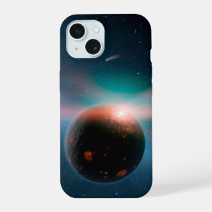 Ein Kometensturm im Eta-Corvi-System. iPhone 15 Hülle