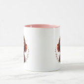 Ein komischer kleiner Affe. Tasse (Zentrum)