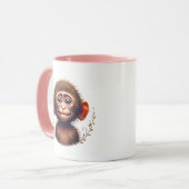Ein komischer kleiner Affe. Tasse (Vorderseite Links)