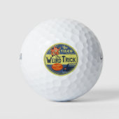 Ein komischer Trick Golfball (Vorderseite)